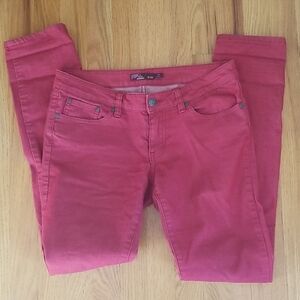 Prana Deep Red Jeans